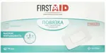 Ферстэйд Повязка пластырного типа с суперадсорбентом, 10 см х 25 см, повязка стерильная, 10 шт. фото