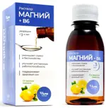 Магний + витамин B6, раствор для приема внутрь, 100 мл, 1 шт, лимон фото
