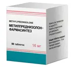 Метилпреднизолон-Фармасинтез, 16 мг, таблетки, 50 шт. фото 