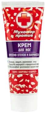 Мухомор против отеков и варикоза крем для ног, крем, 75 мл, 1 шт. фото