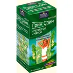 Фиточай Грин Слим, фиточай, 2 г, 30 шт, мелисса + мята фото