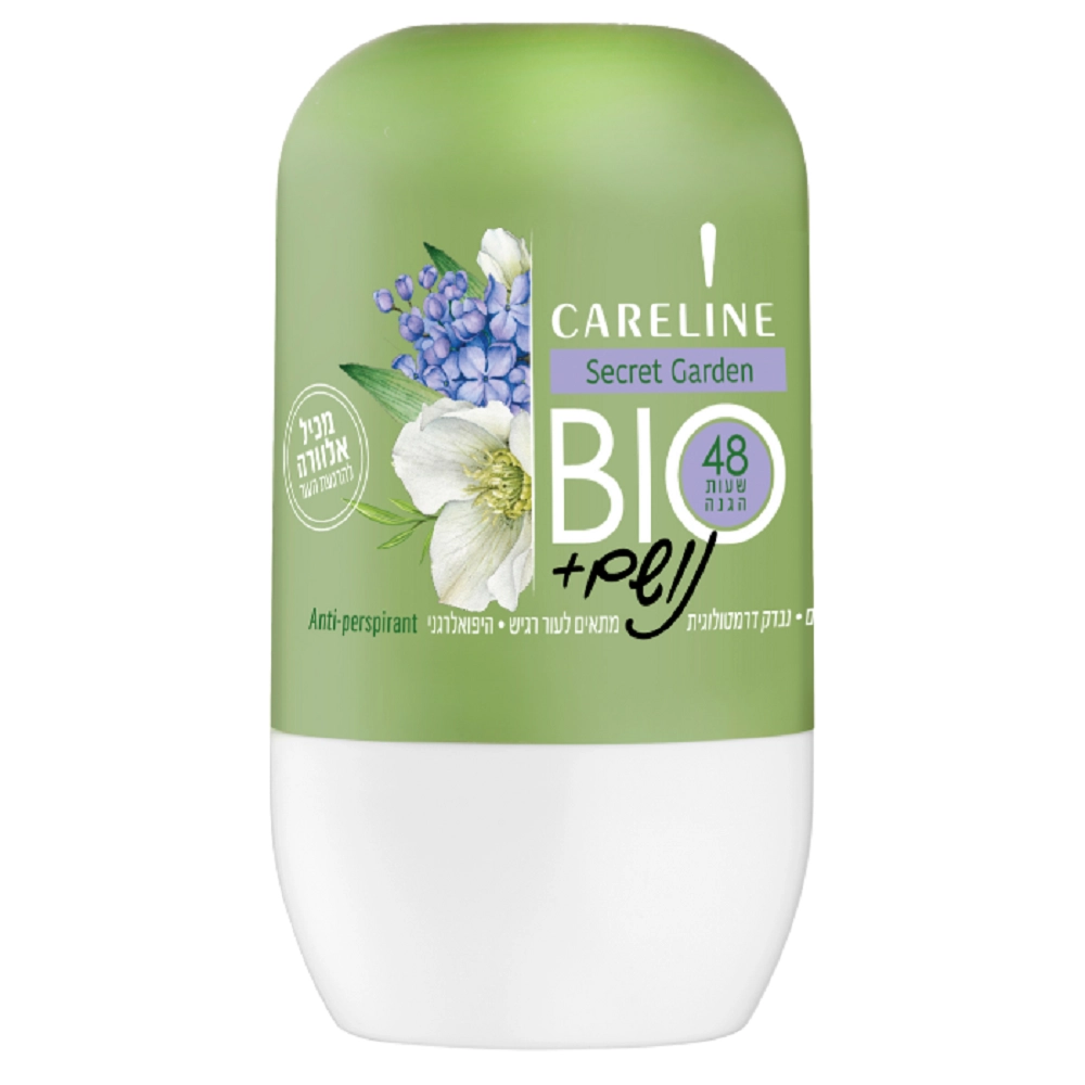 Careline bio дезодорант-антиперспирант шариковый, дезодорант-антиперспирант, 75 мл, 1 шт, волшебный сад фото