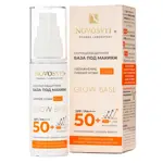 Novosvit glow base база под макияж солнцезащитная, крем для лица, 50 мл, 1 шт, SPF 50+ фото