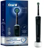 Oral-b Vitality Pro D103.413.3 Электрическая зубная щетка, щетка зубная электрическая, 1 шт, черного цвета, с зарядным устройством тип 3757 фото 1