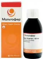Мальтофер, 10 мг/мл, сироп, 150 мл, 1 шт. фото 