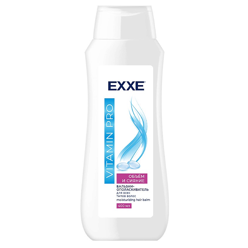 EXXE Vitamin Pro бальзам-ополаскиватель для волос Объем и сияние, бальзам, 400 мл, 1 шт. фото
