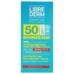 Librederm Bronzeada Крем солнцезащитный с омега 3-6-9 и термальной водой SPF50, 150 мл, 1 шт. фото 