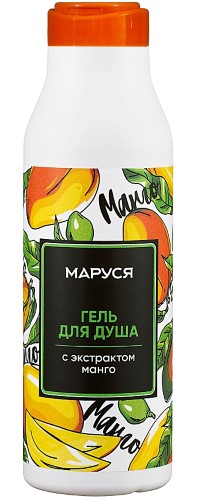 Маруся гель для душа, гель, 400 мл, 1 шт, манго фото