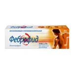 Феброфид, 2.5%, гель для наружного применения, 30 г, 1 шт. фото