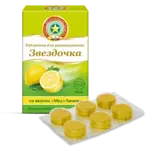Звездочка, 2.4 г, таблетки для рассасывания, 18 шт, мед + лимон фото 