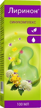 Лиринон Синукомплекс, раствор для приема внутрь, 100 мл, 1 шт. фото 