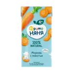 Фрутоняня Нектар, сок, 200 мл, 1 шт, морковь, с мякотью фото