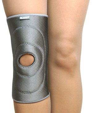 B.Well Бандаж на коленный сустав W-338, р. XL, 1 шт, серый фото