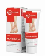 Серия 03 Мочевина, крем для ног, 75 мл, 1 шт, при натоптышах и трещинах фото