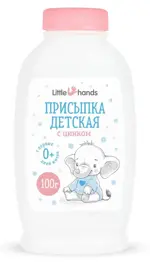 Little hands Присыпка детская с оксидом цинка, присыпка, 100 г, 1 шт. фото