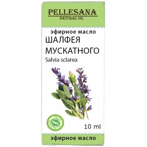 PELLESANA Шалфей мускатный, масло эфирное, 10 мл, 1 шт. фото