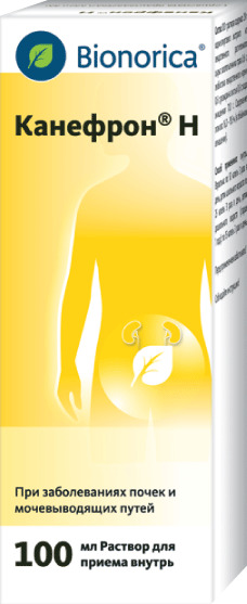 Канефрон Н, раствор для приема внутрь, 100 мл, 1 шт. фото