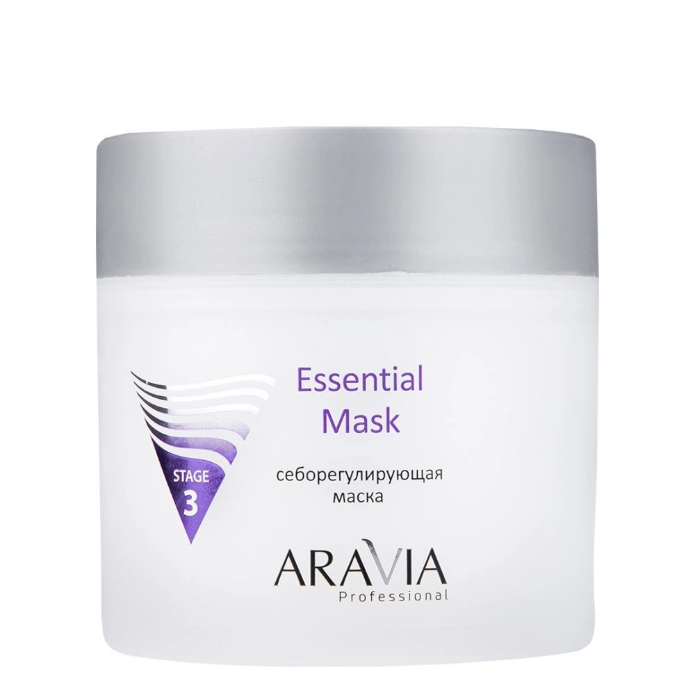 Aravia Professional Essential Mask Маска себорегулирующая, маска для лица, 300 мл, 1 шт. фото