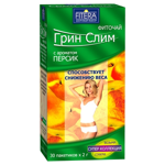 Фиточай Грин Слим, фиточай, 2 г, 30 шт, с ароматом персика фото