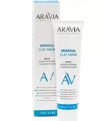 Aravia Laboratories Маска для лица мультиактивная, маска для лица, 100 мл, 1 шт, голубой глиной фото