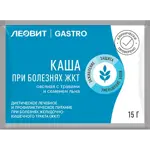 Леовит Gastro каша овсяная с травами и семенем льна, каша, 15 г, 1 шт. фото