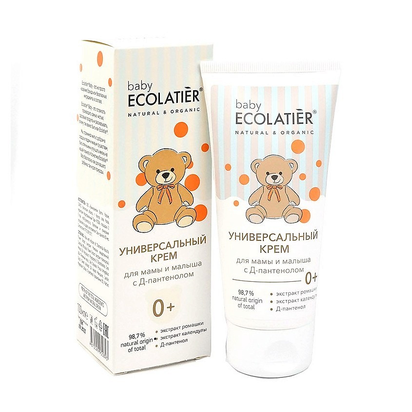 Ecolatier baby крем универсальный для мамы и малыша с Д-пантенолом, крем, 100 мл, 1 шт. фото