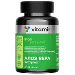 Витамир Экстракт Алоэ вера ЖКТ-комплекс, 250 мг, капсулы, 60 шт. фото