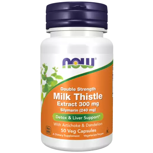 NOW Силимарин, 300 мг, капсулы, 50 шт. фото