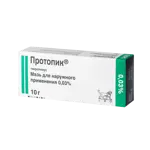 Протопик, 0.03%, мазь для наружного применения, 10 г, 1 шт. фото