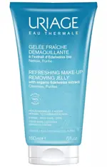 Uriage jelly, гель для снятия макияжа, 150 мл, 1 шт, очищающий освежающий фото 