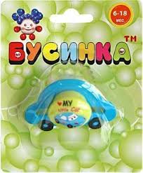 Бусинка Пустышка силиконовая с прикусом, 6-18 месяцев, 1 шт, цветная, арт. 413 фото