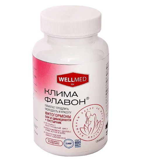 Климафлавон, 250 мг, капсулы, 120 шт. фото
