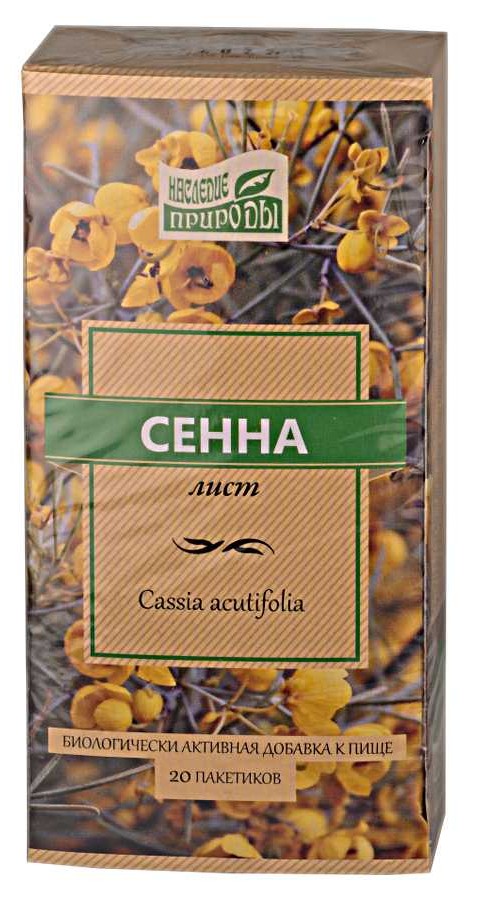 Наследие природы Сенна, фиточай, 1 г, 20 шт. фото