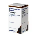 Оксалиплатин-Эбеве, 5 мг/мл, концентрат для приготовления раствора для инфузий, 20 мл, 1 шт. фото