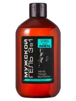 Clario гель для душа мужской 3 в 1, гель, 400 мл, 1 шт. фото