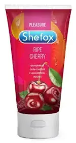 Shefox гель-смазка интимная Спелая вишня, гель, 50 мл, 1 шт. фото 