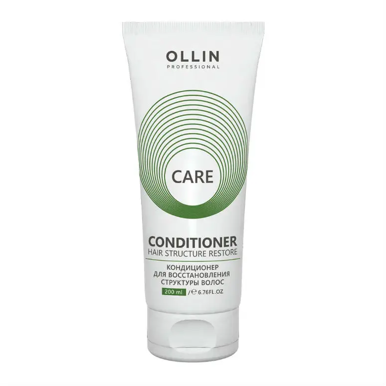 Ollin care кондиционер для восстановления структуры волос, кондиционер, 200 мл, 1 шт. фото