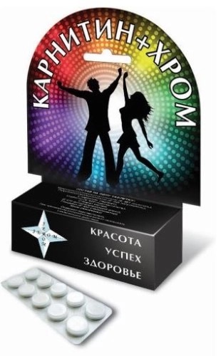 Карнитин + Хром, таблетки, 60 шт. фото