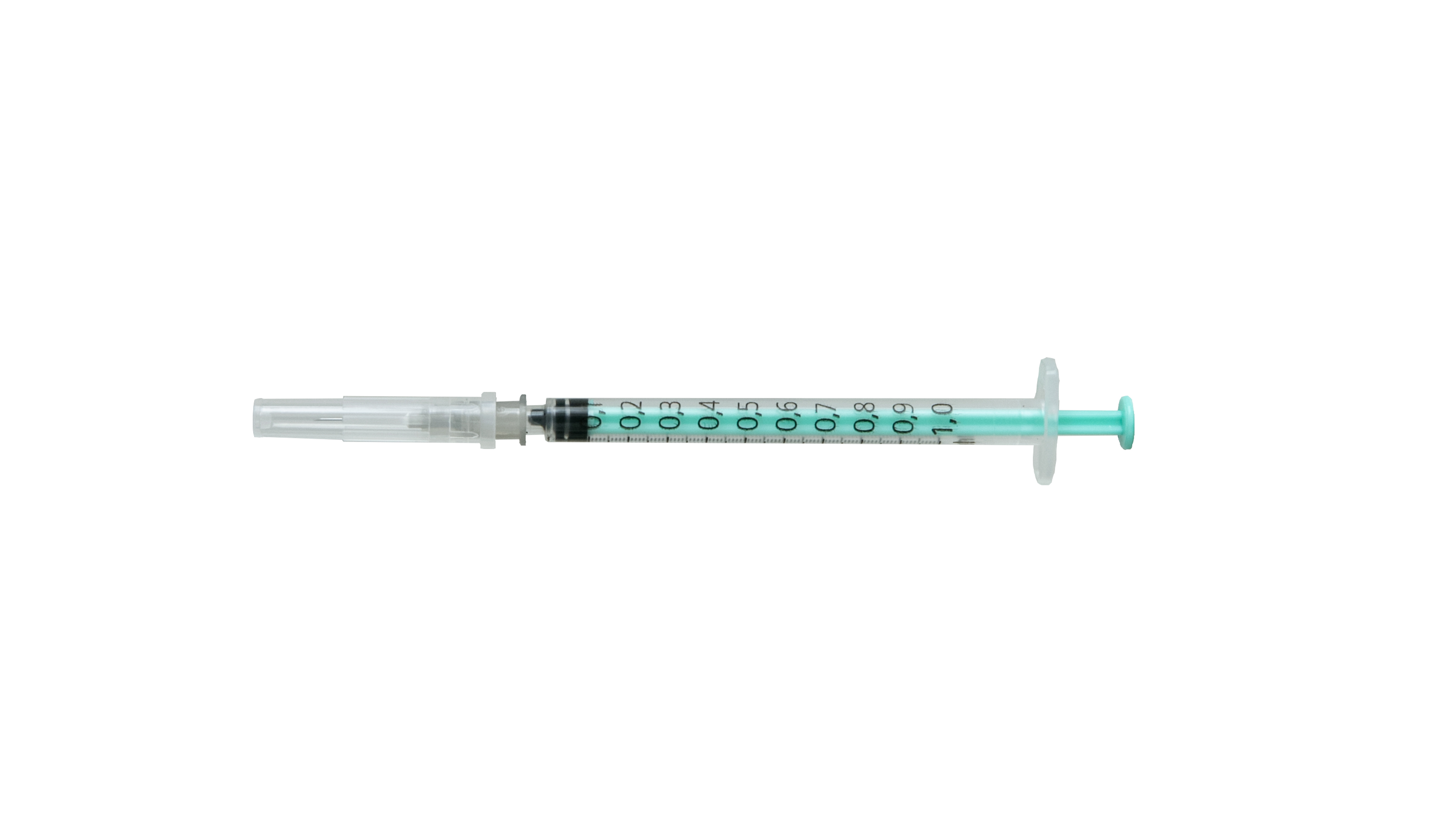 Шприц туберкулиновый 3-х компонентный, 1 мл, 100 шт, 27G (0.4х12) фото