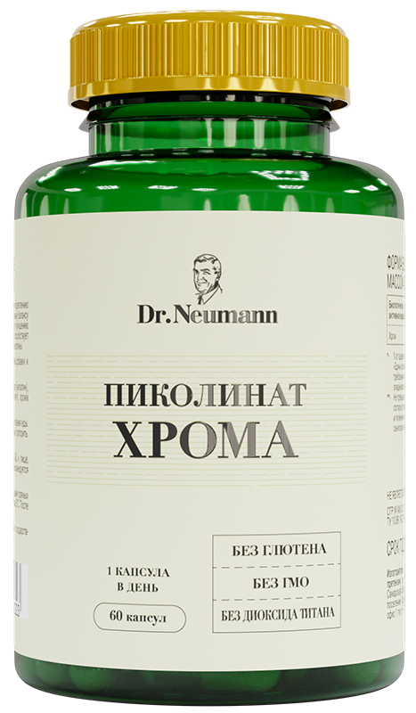 Dr. Neumann Пиколинат хрома, 250 мг, капсулы, 60 шт. фото