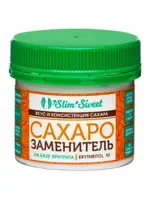 Slim Sweet заменитель сахара Эритрит 10, порошок, 100 г, 1 шт. фото