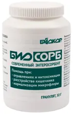 Биосорб, гранулят, 30 г, 1 шт. фото