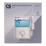 СS Medica Ирригатор полости рта AquaPulsar CS-7 Dual Floss, ирригатор стационарный, 1 шт, белого цвета, 7 насадок в комплекте фото