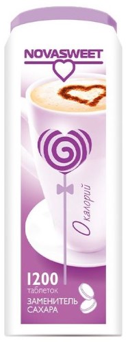 НоваСвит Сукралоза подсластитель столовый, таблетки, 1200 шт. фото