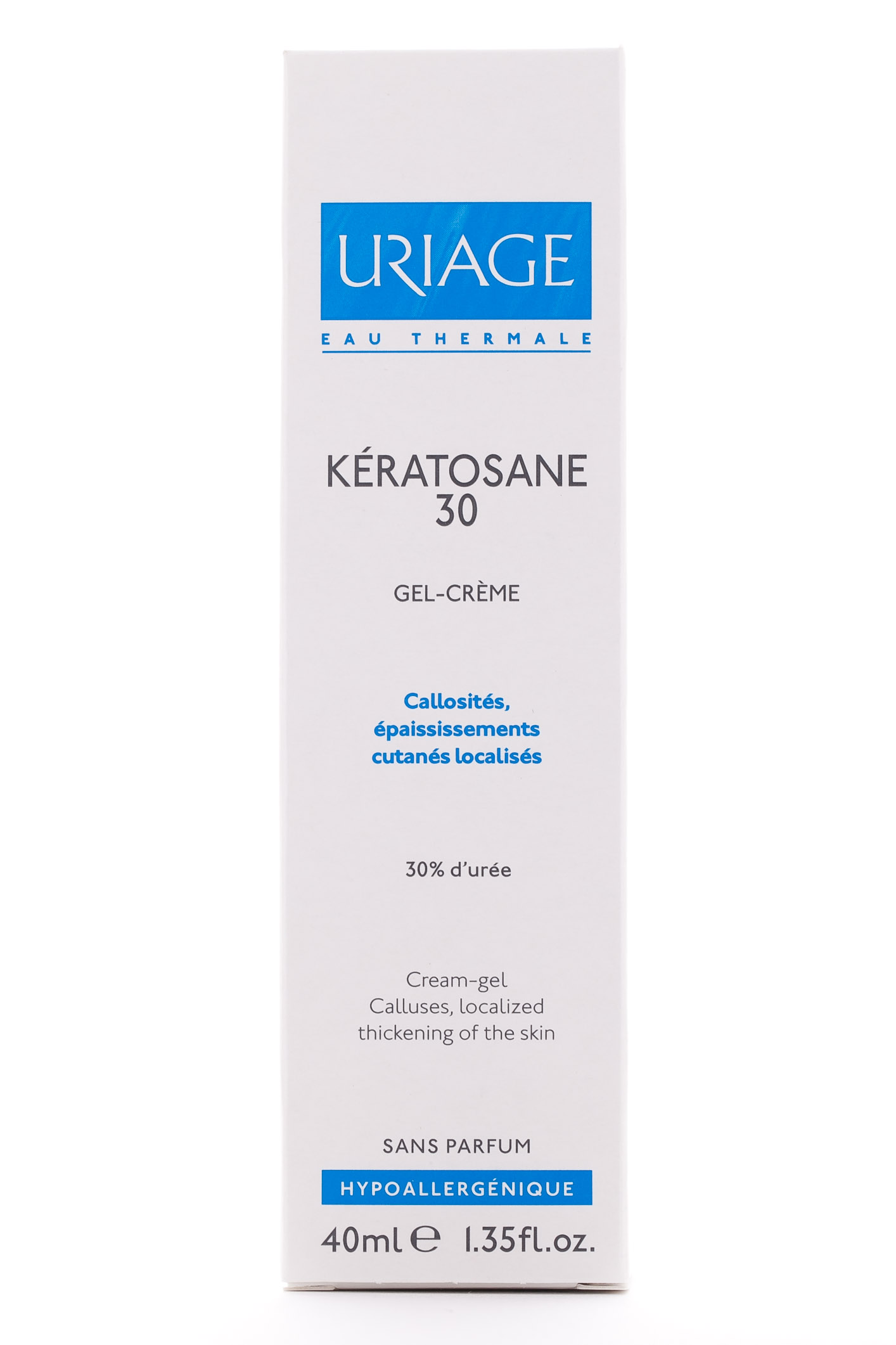 Uriage Keratosane 30 Гель-крем для утолщенной мозолистой кожи, крем-гель, 40 мл, 1 шт. фото