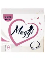 Meggi Super Тампоны гигиенические, тампоны женские гигиенические, 8 шт, 4 капли фото