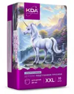 КДА Кидс Подгузники-трусики детские ультратонкие, размер XXL, 10 шт, 21+ кг фото 