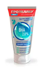 Пропеллер Микроотшелушивающий гель для умывания Комплекс BHA 2,0%, гель для умывания, 150 мл, 1 шт. фото
