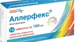 Аллерфекс, 180 мг, таблетки, покрытые пленочной оболочкой, 10 шт. фото