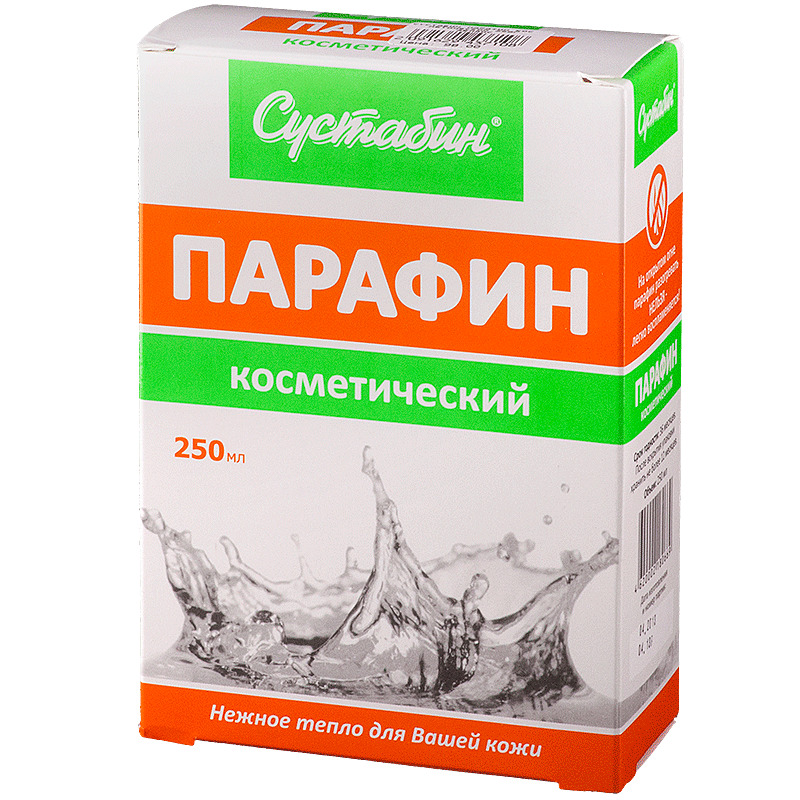 Парафин косметический «Сустабин», субстанция-пластинки, 250 мл, 1 шт. фото